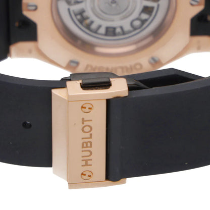 HB MENS LUXURY DIAMOND CUT STONE WATCH