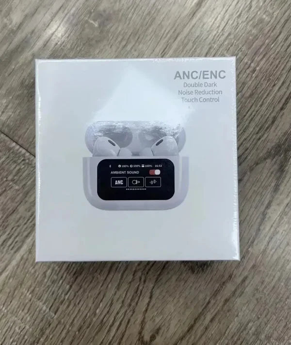 A9 Pro Anc/enc Wireless Earbuds | Airpods Pro - Airpods pro 2 | Double Dark Noise Reduction