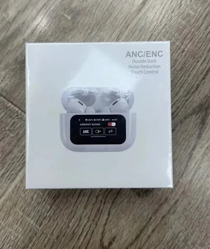 A9 Pro Anc/enc Wireless Earbuds | Airpods Pro - Airpods pro 2 | Double Dark Noise Reduction