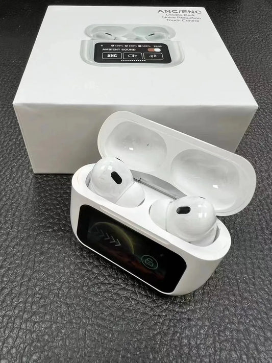 A9 Pro Anc/enc Wireless Earbuds | Airpods Pro - Airpods pro 2 | Double Dark Noise Reduction
