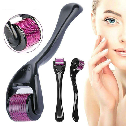 Derma Roller For Skin Care Face & Head Micro Needle Roller Perfect For Head And Beard Hair Growth Beauty