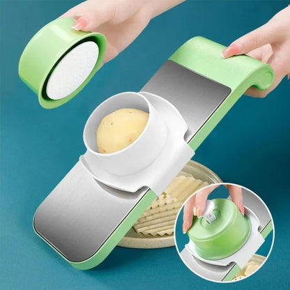 5in1 Vegetable Cutter Stainless Steel Multifunctional Grater For Vegetables Slicers Shredders Peeler