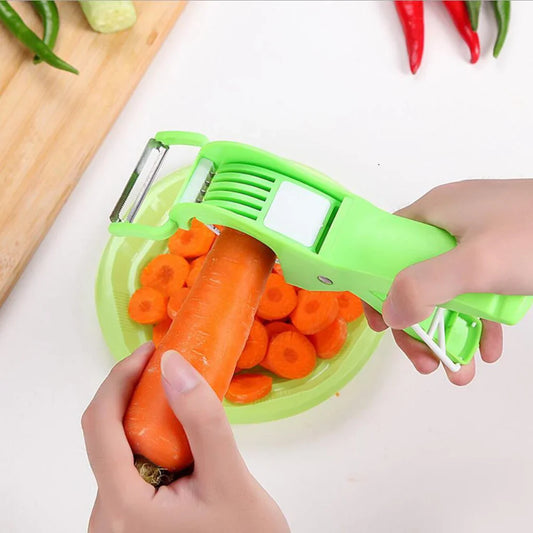 Ultimate 5-blade Multi Veg Cutter: Effortless Precision For Vegetables & Fruits Slicing And Dicing