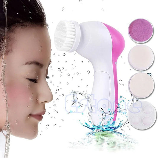 7 In 1 Facial Electric Cleanser And Massager, Beauty Care Brush For Removing Blackhead Exfoliating And Massaging
