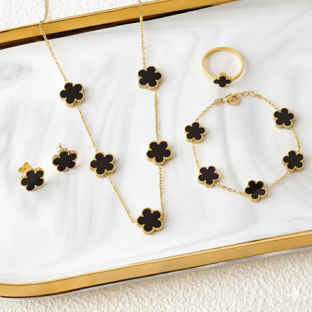 Stainless Steel Premium 4 Leaf Set