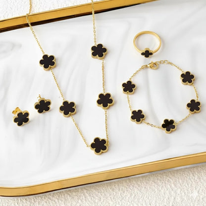 Stainless Steel Premium 4 Leaf Set