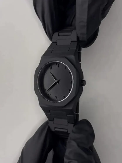 Arabic Black Watch | Arabic Aura Watch