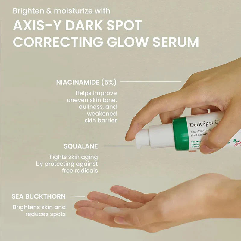 AXIS-Y Dark Spot Correcting Glow Serum – Best Korean Skincare for Hyperpigmentation & Dark Spots