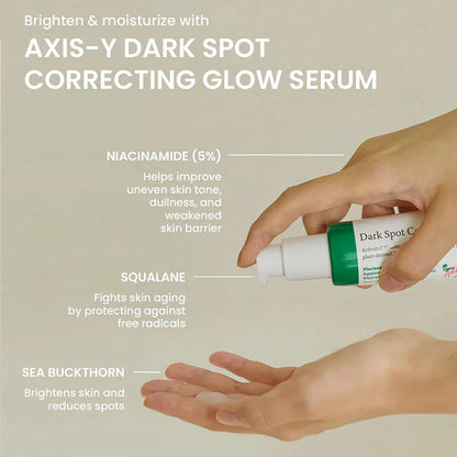 AXIS-Y Dark Spot Correcting Glow Serum – Best Korean Skincare for Hyperpigmentation & Dark Spots