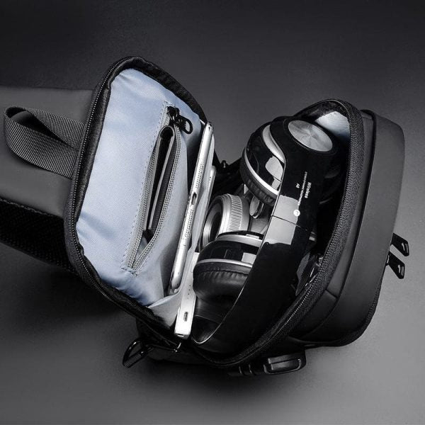 Multifunction Anti-theft USB Charging Crossbody Shoulder Bag Sling Chest Bag Pack