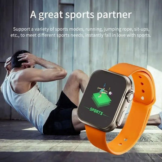 D20 Ultra Smartwatch Heart Rate Blood Pressure Oxygen Relog Intelligent Smart Bracelet