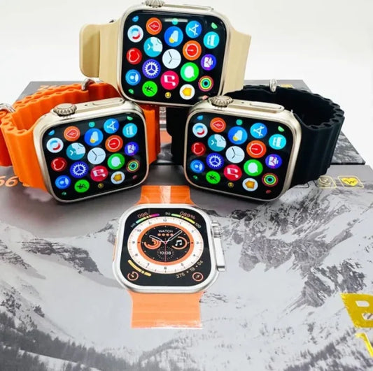 1.93 Inch Screen Heart Rate Monitor Ultra Smart Watch