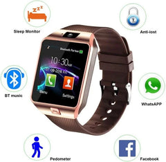 DZ09 Smartwatch with SIM & SD Slot, Touchscreen, Fitness Tracker