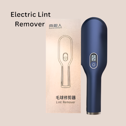Electric Fabric Lint Shaver Fuzz Remover, Lcd Display