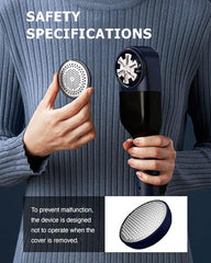 Electric Fabric Lint Shaver Fuzz Remover, Lcd Display
