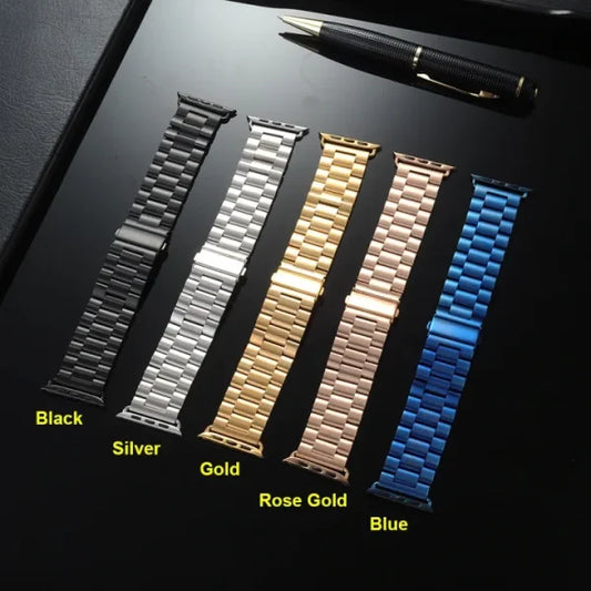 Iwatch Stainless Steel Rolex Style Bracelet – Rolex Chain Strap In Metal