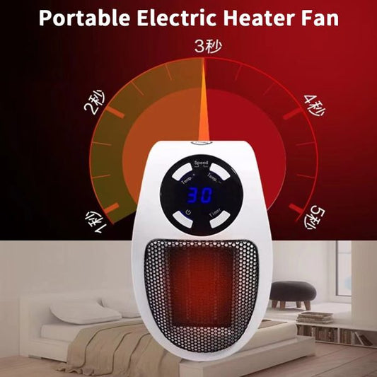 Portable Electric Heater Fan Heater Electric Ceramic Fan Energy-saving Heater Safe Quiet Heating Fan Room For Winter