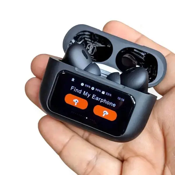 A9 Pro Anc/enc Wireless Earbuds  | Airpods Pro - Airpods pro 2 | Double Dark Noise Reduction (black)