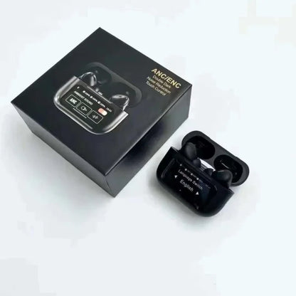 A9 Pro Anc/enc Wireless Earbuds  | Airpods Pro - Airpods pro 2 | Double Dark Noise Reduction (black)
